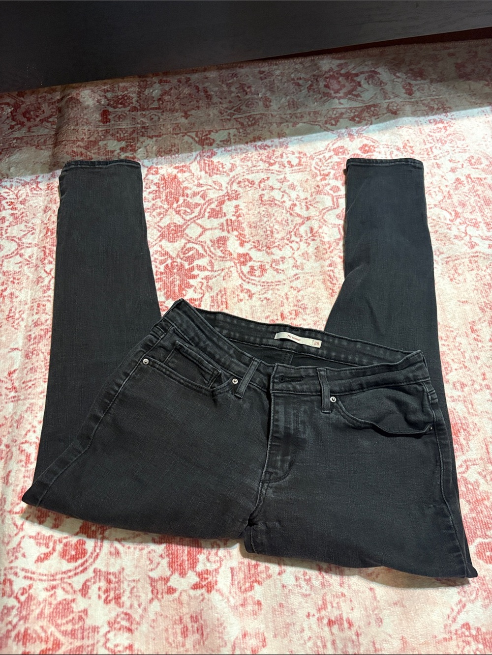 Levi’s 711 Skinny 28 Black Women’s Stretch Skinny Jeans